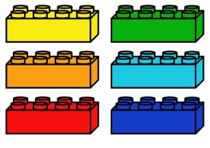 Демонстраційний матеріал &quot;Цеглинки LEGO&quot; | Інші методичні матеріали. НУШ